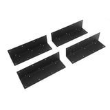 4PCS Steel Raised Garden Bed Corner Brackets Metal Garden Bed Corner Bracket for 20‑24 Inch Bed - Close-Up Angle
