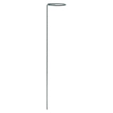 12Pcs Plant Stakes Reusable Plant Sticks Support Anti Rust Stem Flower Support for Home Garden Yard Farm - 45-Degree Angle
