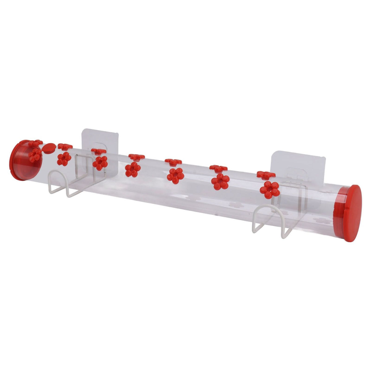 40cm Window Hummingbird Feeder Transparent Hummingbird Water Drinking Feeding Pipe