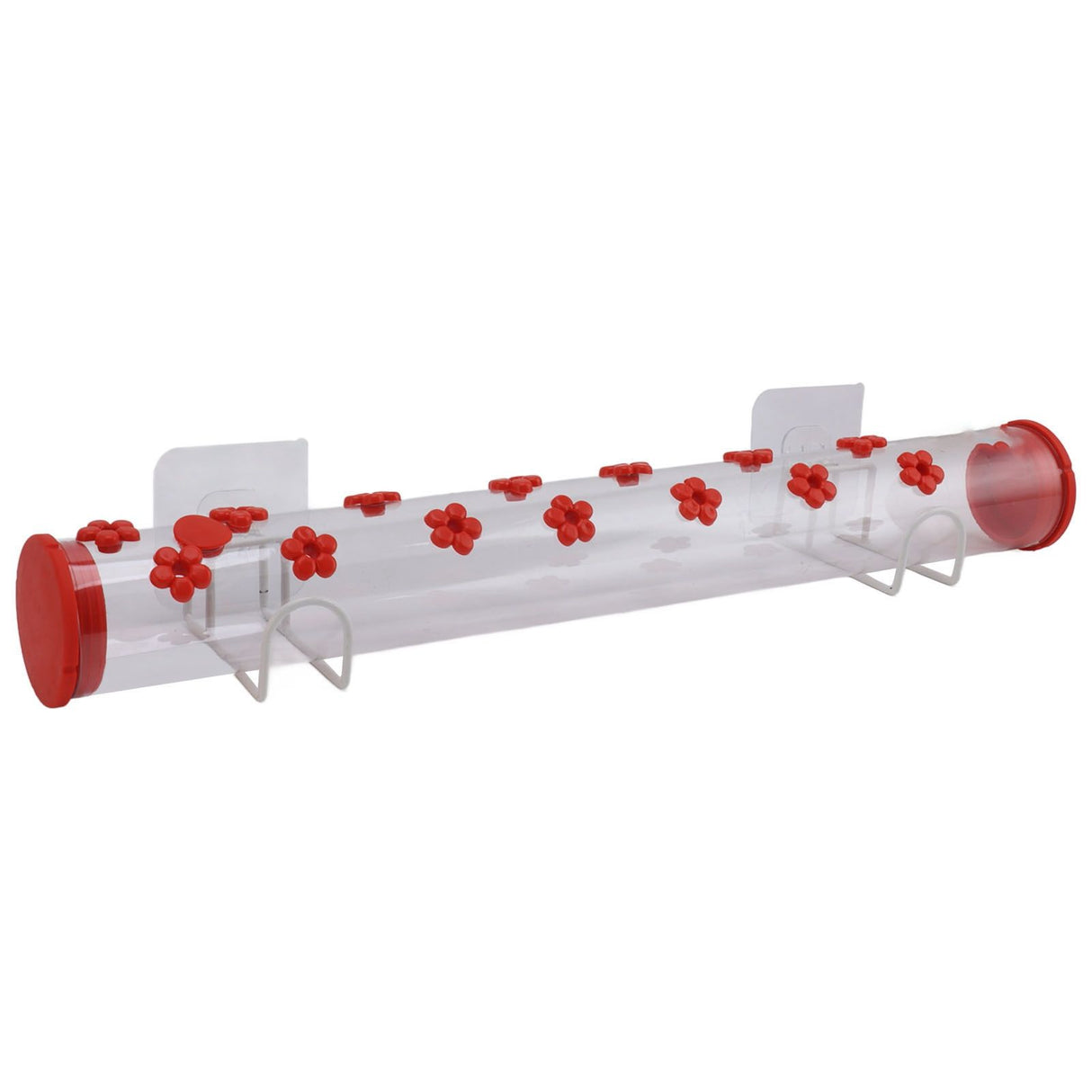40cm Window Hummingbird Feeder Transparent Hummingbird Water Drinking Feeding Pipe