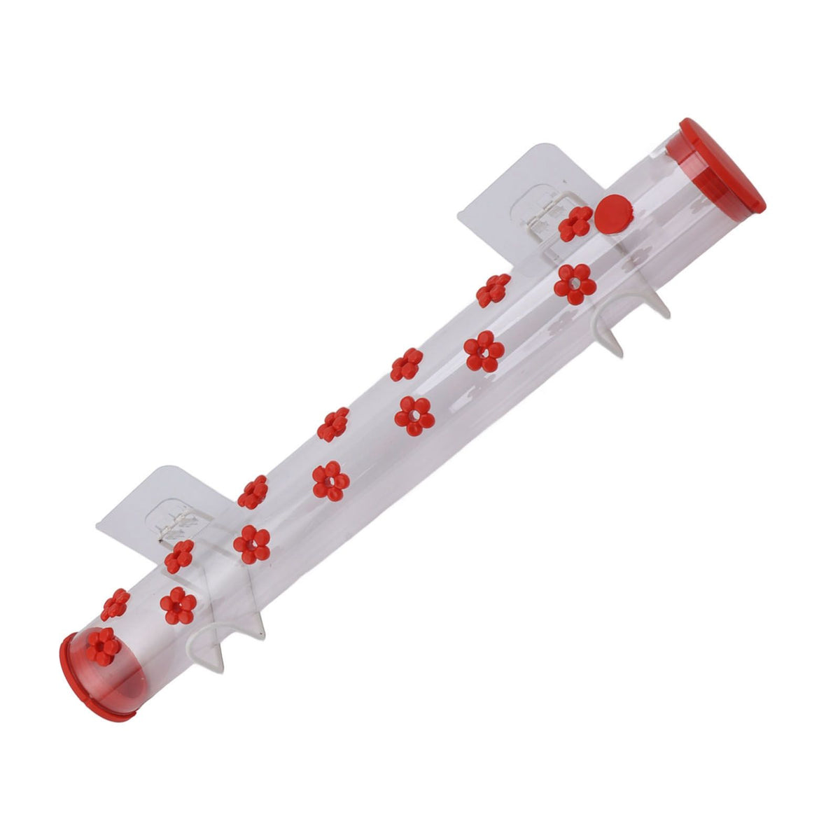 40cm Window Hummingbird Feeder Transparent Hummingbird Water Drinking Feeding Pipe