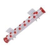 40cm Window Hummingbird Feeder Transparent Hummingbird Water Drinking Feeding Pipe