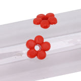 40cm Window Hummingbird Feeder Transparent Hummingbird Water Drinking Feeding Pipe