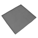 Griddle Mat Heavy Duty Silicone Grill Cover Protect Your Griddle From Rodents Debris Rust All Season BBQ Grill Mat 17in Grey - Close-Up Angle