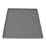 Griddle Mat Heavy Duty Silicone Grill Cover Protect Your Griddle From Rodents Debris Rust All Season BBQ Grill Mat 17in Grey - Low Angle