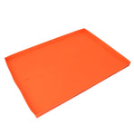 Griddle Mat Heavy Duty Silicone Grill Cover Protect Your Griddle From Rodents Debris Rust All Season BBQ Grill Mat 22in Orange