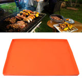 Griddle Mat Heavy Duty Silicone Grill Cover Protect Your Griddle From Rodents Debris Rust All Season BBQ Grill Mat 22in Orange - Extra Image