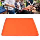 Griddle Mat Heavy Duty Silicone Grill Cover Protect Your Griddle From Rodents Debris Rust All Season BBQ Grill Mat 22in Orange - Extra Image