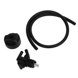 3 Way Petcock Tank Fuel Shut Off Valve Switch with Fuel Line for Polaris ATV Sportsman 335 325 330 400 500 600 700 - Front View
