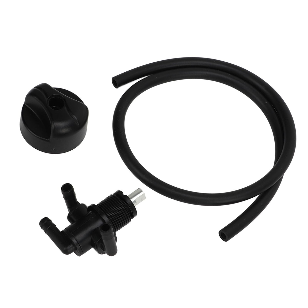 3 Way Petcock Tank Fuel Shut Off Valve Switch with Fuel Line for Polaris ATV Sportsman 335 325 330 400 500 600 700