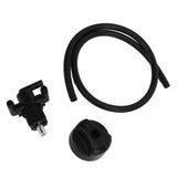 3 Way Petcock Tank Fuel Shut Off Valve Switch with Fuel Line for Polaris ATV Sportsman 335 325 330 400 500 600 700 - Close-Up Angle