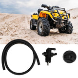 3 Way Petcock Tank Fuel Shut Off Valve Switch with Fuel Line for Polaris ATV Sportsman 335 325 330 400 500 600 700
