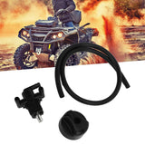 3 Way Petcock Tank Fuel Shut Off Valve Switch with Fuel Line for Polaris ATV Sportsman 335 325 330 400 500 600 700