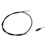 Lawn Mower Control Cable GX21047 Push Pull Cable Replacement Part for Walk Behind and Scotts - Close-Up Angle