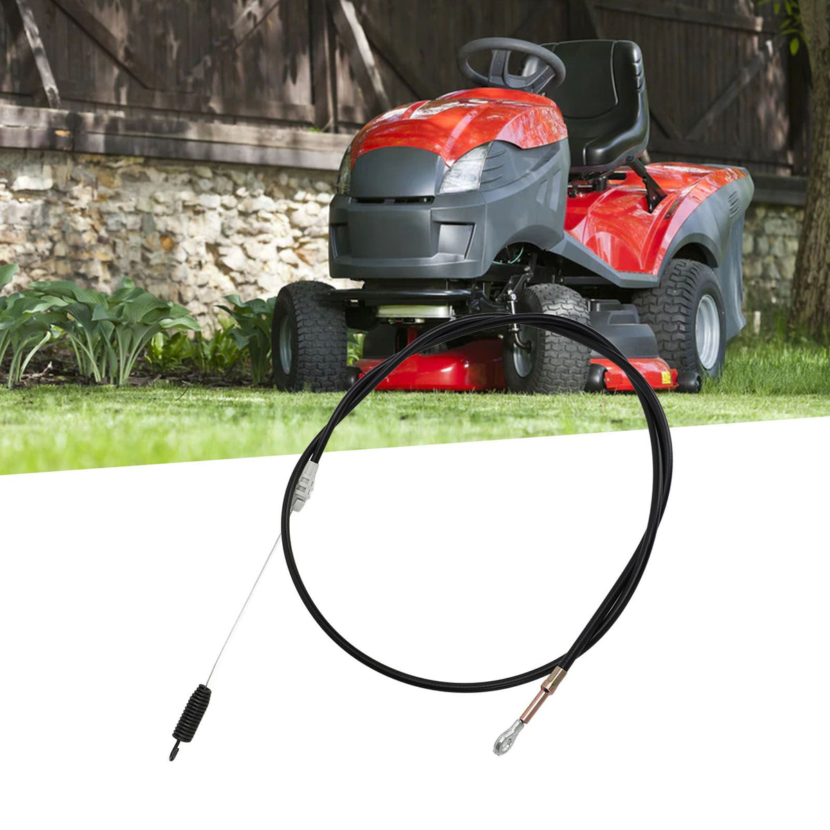 Lawn Mower Control Cable GX21047 Push Pull Cable Replacement Part for Walk Behind and Scotts