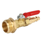 2pcs Brass Winterize Blowout Adapter 3/4 Internal and External Thread Brass Quick Adapter - Extra Image