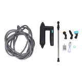 Handheld Garden Electric Sprayer Outdoor Portable Electric Garden Water Sprayer Wand for Gardening Watering 8m Set