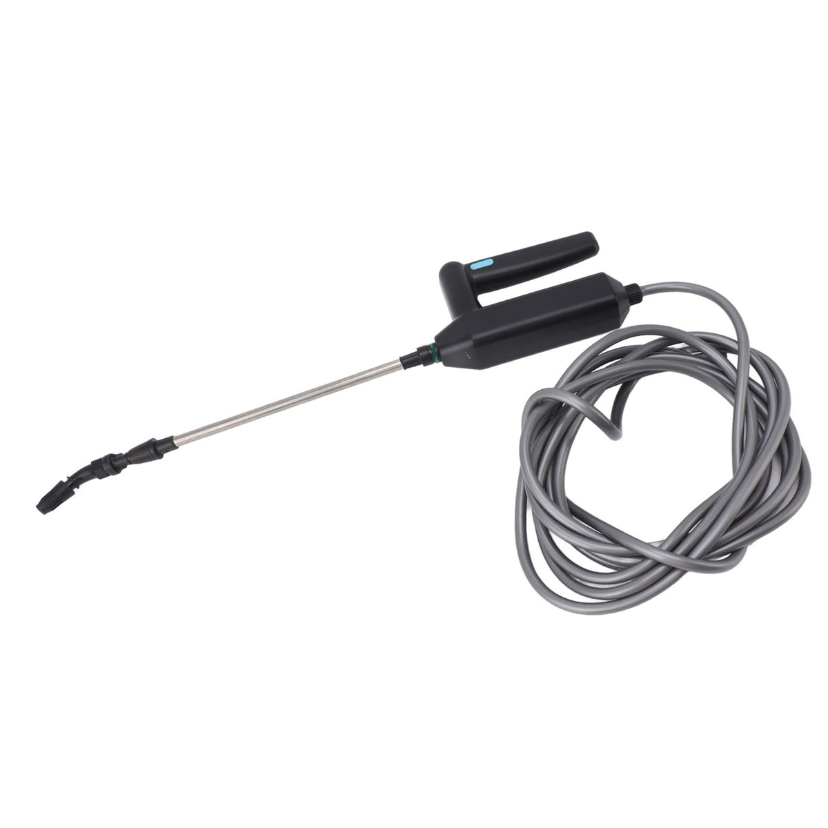 Handheld Garden Electric Sprayer Outdoor Portable Electric Garden Water Sprayer Wand for Gardening Watering 8m Set