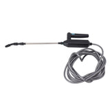 Handheld Garden Electric Sprayer Outdoor Portable Electric Garden Water Sprayer Wand for Gardening Watering 8m Set