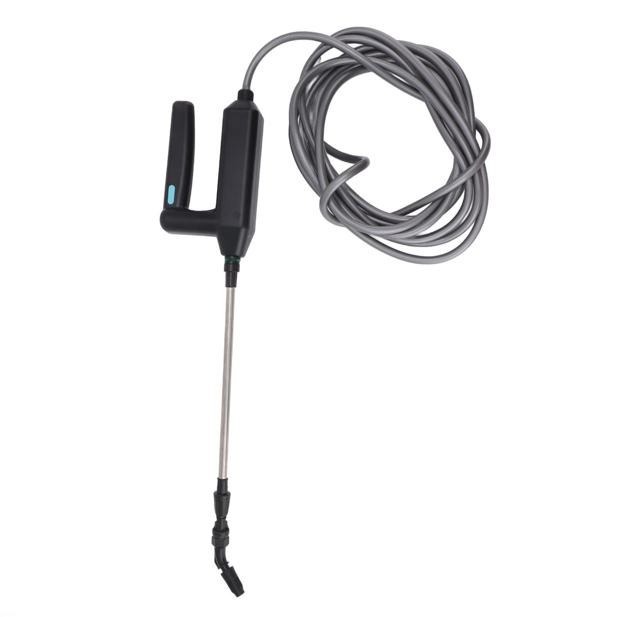 Handheld Garden Electric Sprayer Outdoor Portable Electric Garden Water Sprayer Wand for Gardening Watering 8m Set