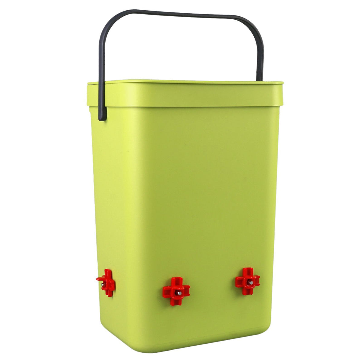 Chicken Waterer 4 Drinking Spouts Large Capacity Automatic Chick Drinker Waterer for Poultry Feeding Equipment 12L