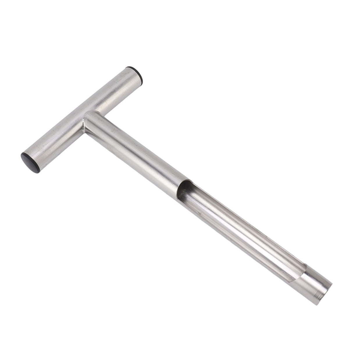 Soil Sampler Probe 304 Stainless Steel Protable T Handle Soil Sampling Tool for Farm Garden Lawn 12in