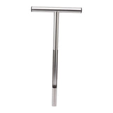 Soil Sampler Probe 304 Stainless Steel Protable T Handle Soil Sampling Tool for Farm Garden Lawn 21in