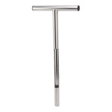 Soil Sampler Probe 304 Stainless Steel Protable T Handle Soil Sampling Tool for Farm Garden Lawn 21in