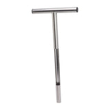 Soil Sampler Probe 304 Stainless Steel Protable T Handle Soil Sampling Tool for Farm Garden Lawn 21in