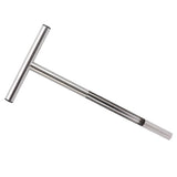Soil Sampler Probe 304 Stainless Steel Protable T Handle Soil Sampling Tool for Farm Garden Lawn 21in - Extra Image