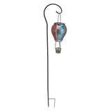 Hanging Solar Lantern Retro Hollowed Fire Balloon Style Warm Romatic Garden Solar Light for Outdoor Camping Backyard - Front View