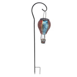 Hanging Solar Lantern Retro Hollowed Fire Balloon Style Warm Romatic Garden Solar Light for Outdoor Camping Backyard