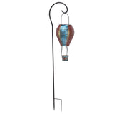 Hanging Solar Lantern Retro Hollowed Fire Balloon Style Warm Romatic Garden Solar Light for Outdoor Camping Backyard