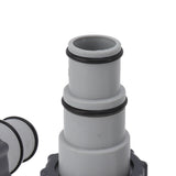 2PCS Pool Hose Adapter with Collar Replacement Threaded Connection Pump Hose Adapter for Intex Fit ARU - Extra Image