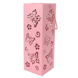 Outdoor Solar Lantern LED Light Automatic On Waterproof Decorative Lamp for Garden Backyard Pink