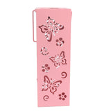 Outdoor Solar Lantern LED Light Automatic On Waterproof Decorative Lamp for Garden Backyard Pink