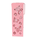 Outdoor Solar Lantern LED Light Automatic On Waterproof Decorative Lamp for Garden Backyard Pink