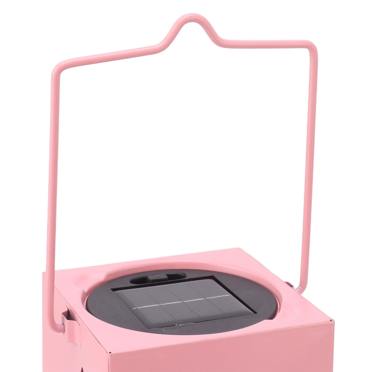 Outdoor Solar Lantern LED Light Automatic On Waterproof Decorative Lamp for Garden Backyard Pink