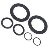 6PCS 25076RP Washer and Ring Kit Rubber Washer Replacement for Intex Pool Plunger Valves 10745 10262 10255