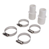 32mm Hose Coupling Pool Hose Adapter with Hose Clamp Hose Adapter Replacement for Pangea Tech - Extra Image