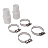32mm Hose Coupling Pool Hose Adapter with Hose Clamp Hose Adapter Replacement for Pangea Tech - Extra Image