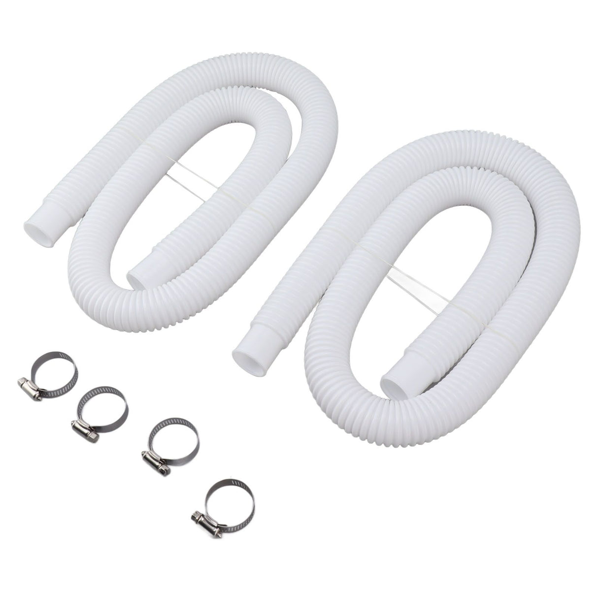 Swimming Pool Replacement Hoses with Clamps for 300 330 530 1000 Gallon Pool Pump