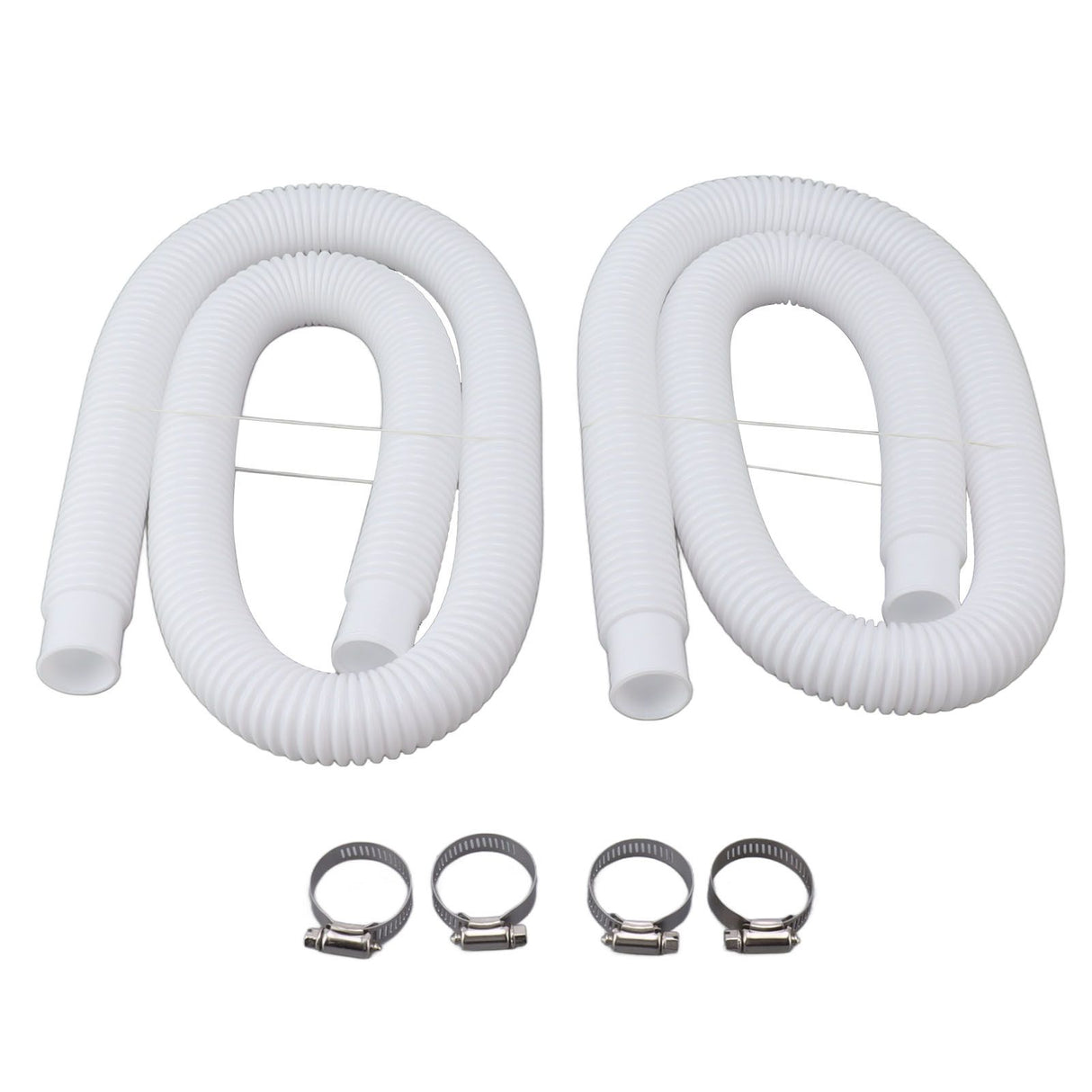 Swimming Pool Replacement Hoses with Clamps for 300 330 530 1000 Gallon Pool Pump