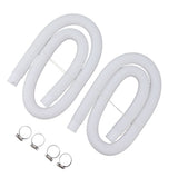 Swimming Pool Replacement Hoses with Clamps for 300 330 530 1000 Gallon Pool Pump - Extra Image