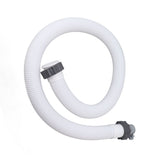 1.5in Diameter 59in Long Accessory Pool Pump Replacement Hose Filter Pump Hose Includes 1 Hose Adapter