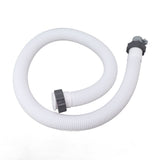 1.5in Diameter 59in Long Accessory Pool Pump Replacement Hose Filter Pump Hose Includes 1 Hose Adapter