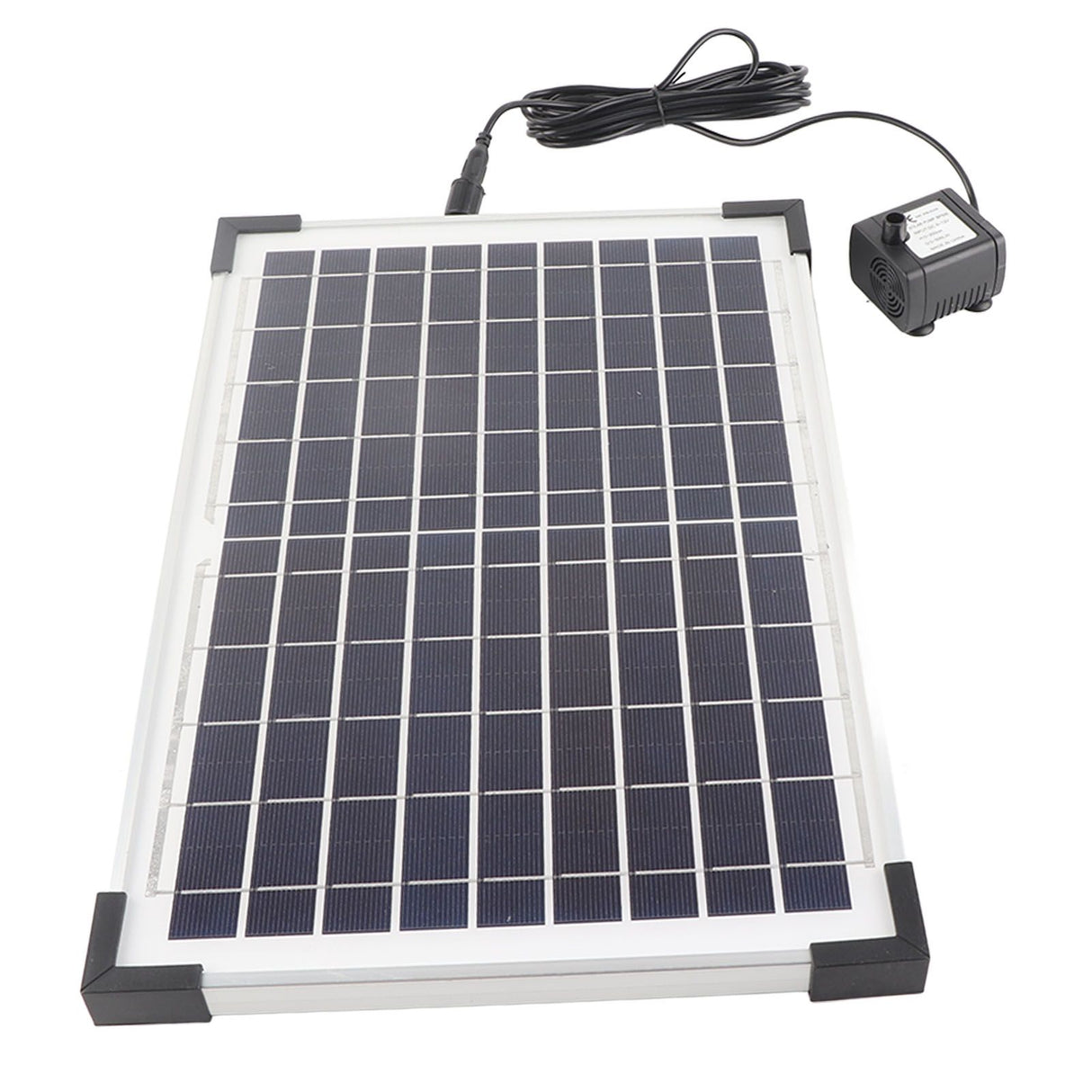 Solar Fountain Pump 9V 10W Easy To Install Solar Fountain Pond Pump Kit for Bird Bath Garden Backyard Pool Fish Tank