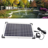 Solar Fountain Pump 9V 10W Easy To Install Solar Fountain Pond Pump Kit for Bird Bath Garden Backyard Pool Fish Tank