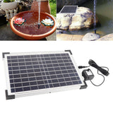 Solar Fountain Pump 9V 10W Easy To Install Solar Fountain Pond Pump Kit for Bird Bath Garden Backyard Pool Fish Tank - Extra Image