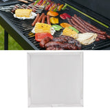 Barbecue Wire Mesh 304 Stainless Steel BBQ Grill Grates Replacement For Chicken Wing Squid Vegetable Beef 14x14cm/5.5x5.5in